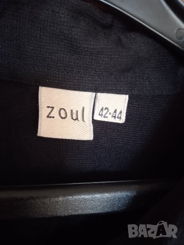 Дълга черна риза, снимка 2 - Ризи - 42840201