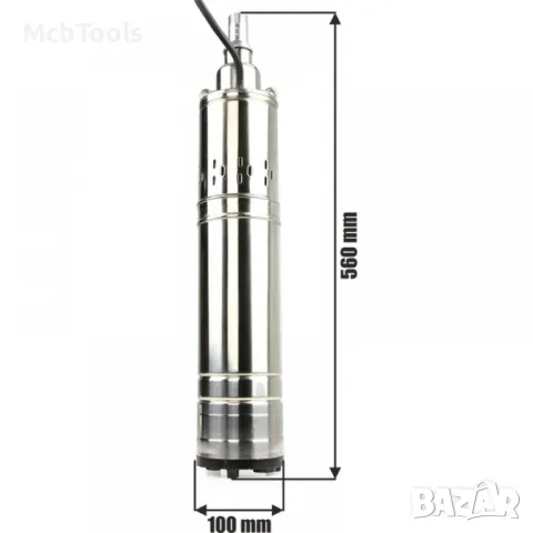 Сондажна водна помпа ТАЙГА 1.1 kw / 1 цол, снимка 3 - Градинска техника - 46049568