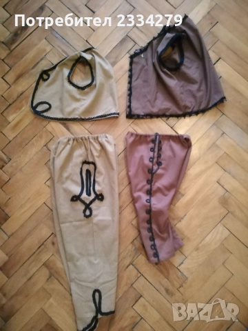 Стари децки фолклорни комплекти потури и елек от 70-80те години. , снимка 5 - Антикварни и старинни предмети - 52929325