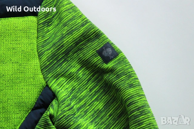 ENGELBERT STRAUSS Hybrid knitted hooded jacket - мъжко яке, размер L, снимка 3 - Спортни дрехи, екипи - 53236318