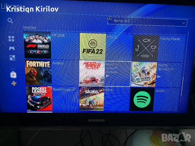 PS4 PRO 1TB + 2 Джойстика + Стойка + ТОП Игри (FIFA22, TopSpin 25, It Takes Two, снимка 8 - PlayStation конзоли - 54180773