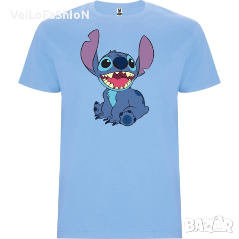 Нова детска тениска със Стич (Stitch) в три цвята, снимка 4 - Детски тениски и потници - 44462141