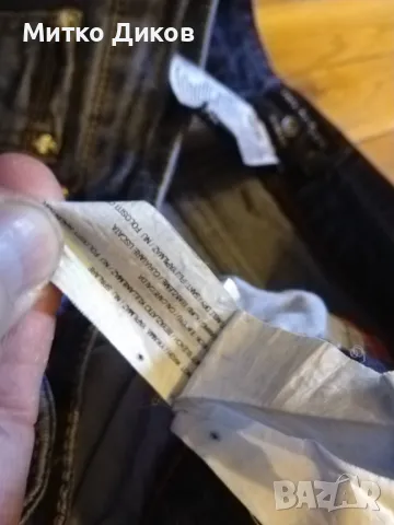 Philipp Plein женски дънки №26 в ханша 36см отгоре додолу 100см като нови, снимка 9 - Дънки - 48884575