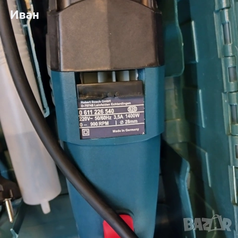 Продавам Пепфоратор / Къртач Bosch GBH 2-28 DFR Professional, снимка 4 - Перфоратори - 54314814