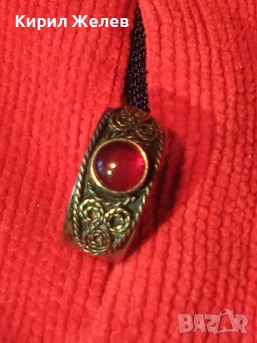 ПОСРЕБРЕН или СРЕБЪРЕН с ФИЛИГРАННИ ОРНАМЕНТИ СТАРИНЕН СКЪПОЦЕНЕН ПРЪСТЕН 2173, снимка 8 - Антикварни и старинни предмети - 33867180