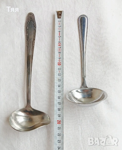 Малки неръждаеми черпачета , снимка 4 - Аксесоари за кухня - 53211384