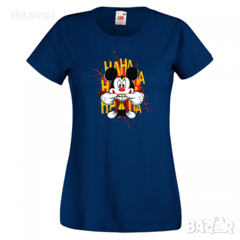 Дамска тениска Mickey Joker Batman Мини Маус,Микки Маус.Подарък,Изненада,, снимка 5 - Тениски - 36526304