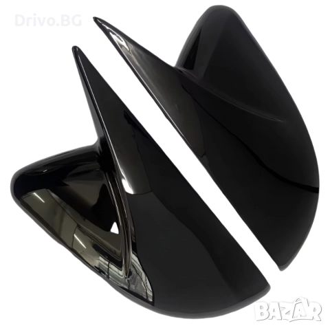 Гаранция! Черни Batman Капаци за Огледала VW Golf 6, снимка 2 - Аксесоари и консумативи - 52791809