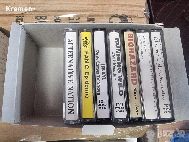 Аудио касети с един студиен запис, снимка 2 - Аудио касети - 52523876