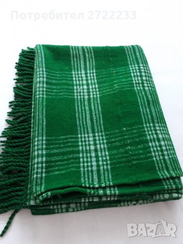 Ново старинно ръчно тъкано вълнено одеяло, снимка 12 - Олекотени завивки и одеяла - 29930997