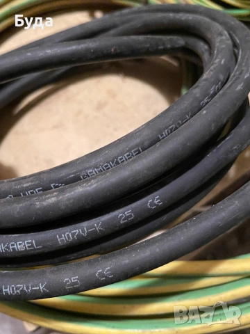 Кабели ПВ-А2 1х10, 1х25, 1х35 , 1х50, снимка 9 - Кабели - 53296151