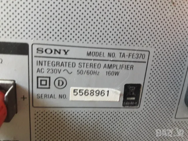 РЕСИЙВЪР SONY TA-FE370 Receiver, снимка 6 - Ресийвъри, усилватели, смесителни пултове - 55954431