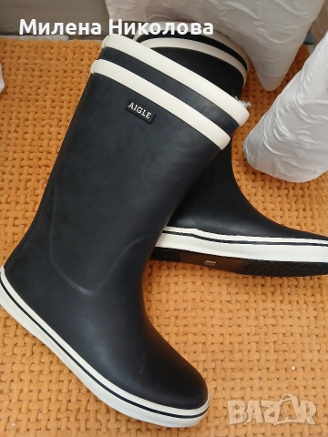 Нови гумени ботуши 36 Aigle, снимка 3 - Детски боти и ботуши - 53141919