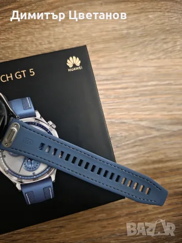 Huawei Watch 5 Blue/46mm, снимка 5 - Смарт часовници - 56347814
