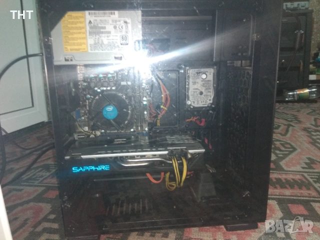 ГеймингPC i7 3770S-4с/8т/RX570-4gb/16gbDDR3/120ssd/320hdd/475PSU, снимка 5 - Геймърски - 53294086