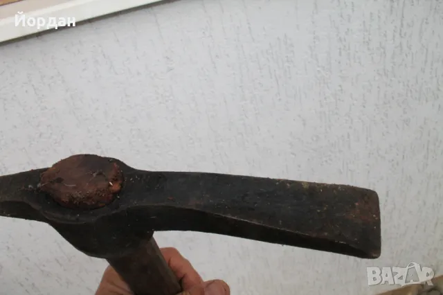 Стара кована военна кирка, снимка 9 - Антикварни и старинни предмети - 50223888