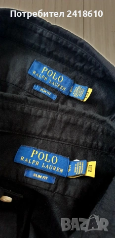 POLO Ralph Lauren Cotton Slim Fit Mens Size L и S  ОРИГИНАЛ! Мъжки Ризи!, снимка 2 - Ризи - 53356163