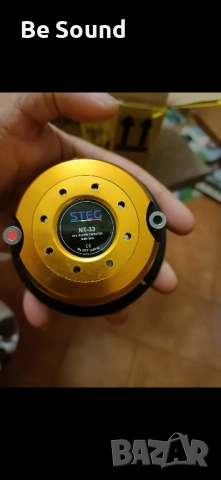 Високочестотни говорители Пищялки STEG NT-33 _50w Rms/100w Max 4 ohm, снимка 2 - Тонколони - 52597594
