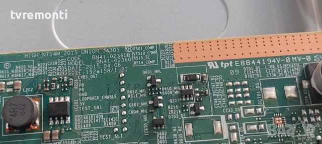 MAIN BOARD, BN94-08207A, BN41-02360B for Samsung UE32J4500, дисплей CY-JJ032AGHV5H, снимка 2 - Части и Платки - 40143087