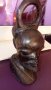 Стара африканска фигурка от абаносово дърво, снимка 1 - Антикварни и старинни предмети - 31891574