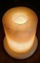 лечебна Лампа от стругован минерал жълта яспис, снимка 1 - Декорация за дома - 31936877