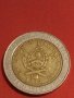 Две монети 1 песо 2009г. Аржентина / 1 франк 1922г. Франция редки за КОЛЕКЦИОНЕРИ 32042, снимка 2