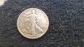 Сребърна монета долар half 1944