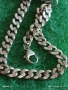 Сребърна гривна красива плетка майсторска ръчна изработка 52890, снимка 6