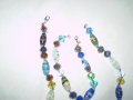 Гривна и колие от  стъкло Мурано, снимка 8
