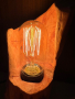 Ръчно изработена лампа от дърво, снимка 1 - Декорация за дома - 44780427