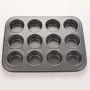 Тава за мъфини с 12 гнезда, с незалепващо покритие, снимка 5