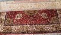 Стар ръчно тъкан вълнен персийски Килим 340х260 см., снимка 4