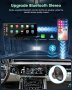 Нова Безжична автомобилна стерео уредба за Apple CarPlay Android Auto с резервна камера, снимка 5