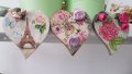 Комплект " Романтични магнитчета ", снимка 1 - Декорация за дома - 31660688