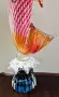 Голяма масивна фигура Murano Style glass , снимка 8