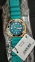 Citizen Promaster Diver 200m Watch BN0162-02X Eco-Drive Turquoise Blue & Gold, снимка 4