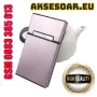 Алуминиева нова табакера кутия Слим Slim за тънки цигари мурати слим Murati slim контейнер съхранени, снимка 7