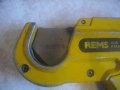 Тресчотъчна Немска Ножица Рязане PVC Тръби-REMS ROS P35A-Реже До 35mm/Червена Масивна-Реже 26-42мм, снимка 5