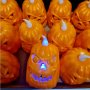 4103 Eлектронна свещ Тиква Halloween декорация, 7 cm, снимка 3