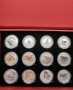 Лунар 2 и 1 цяла колекция сребърни монети Lunar, снимка 1