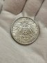 3 марки 1913 г, Германия / Саксония - сребърна монета, снимка 2