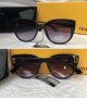 Fendi 2022 дамски слънчеви очила тип котка с лого, снимка 1 - Слънчеви и диоптрични очила - 37098691