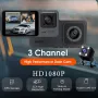 WiFi видео регистратор DVR  с 3 камери Dash Cam от Smars, снимка 10