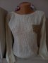 Бял пуловер, като нов е, облечен веднъж , снимка 1 - Блузи с дълъг ръкав и пуловери - 42867914