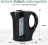 Електрическа кана Emerio 1.0L 900W Кана за гореща вода, снимка 7