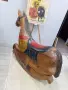 Голямо декоративно конче от МАСИВНО ДЪРВО (Ръчна дърворезба) – Vintage / Бохо акцент, снимка 6