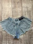 Разкошни къси дамски  дънкови бермуди панталони  тип пеперуда Alexander Wang, снимка 2