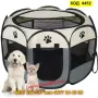 Преносима кошара за домашни любимци СИВА - КОД 4452, снимка 4