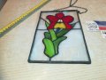 витраж-цвете-23х15см 1601211315, снимка 12