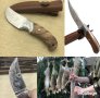 ловен ноЖ за дране на животни тактически военен подходящ за ловец, снимка 7